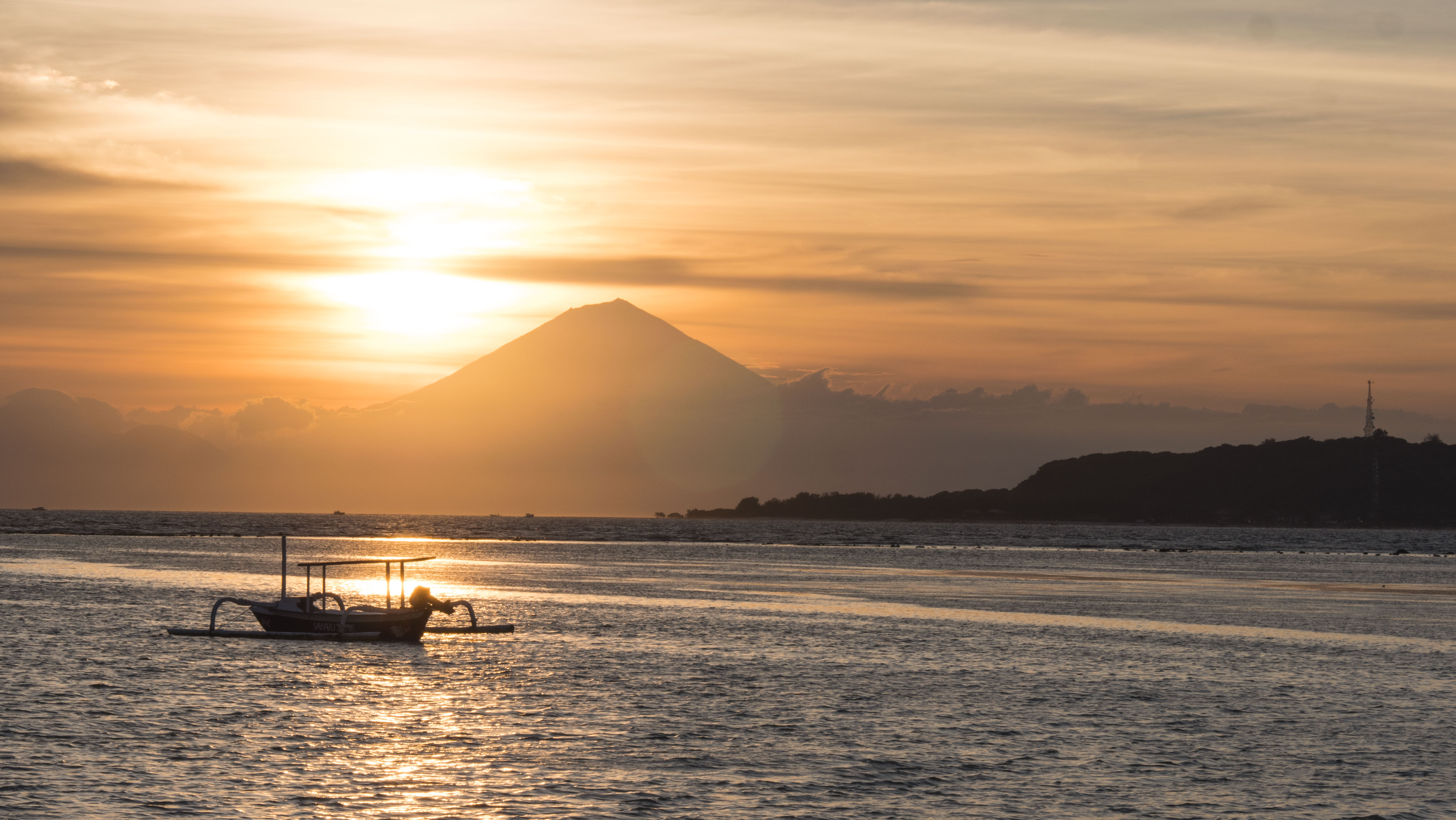 Couché de Soleil à Gili Air